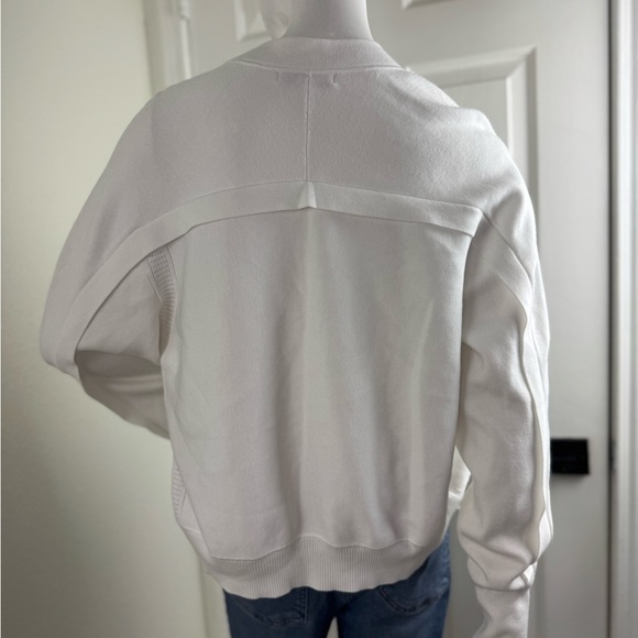Athleta Advantage Sweater Bright White.  C10 - Picture 7 of 13